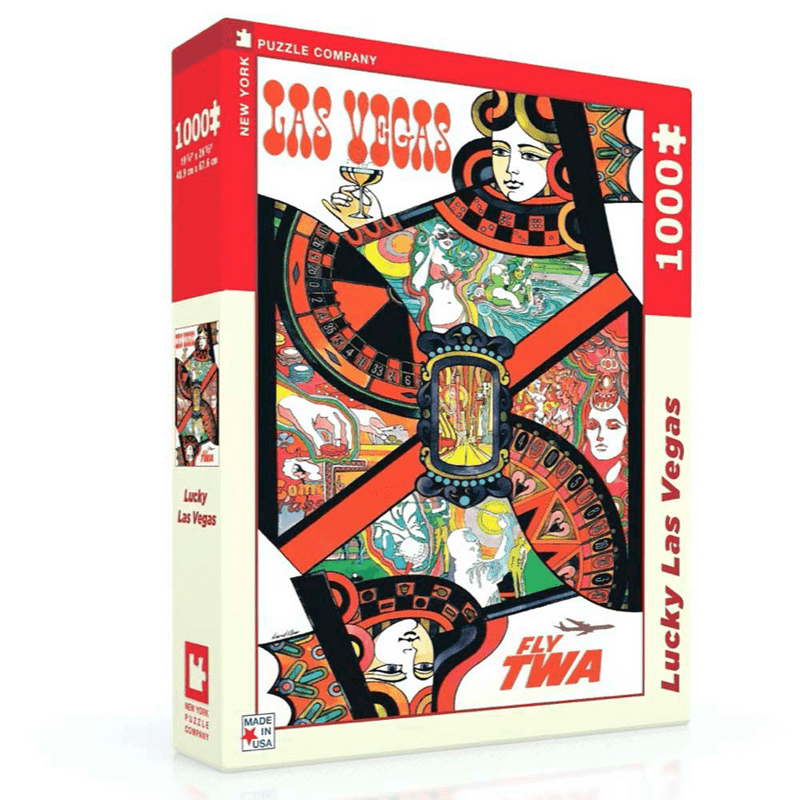 Puzzle (1000pc) American Airlines : Lucky Las Vegas