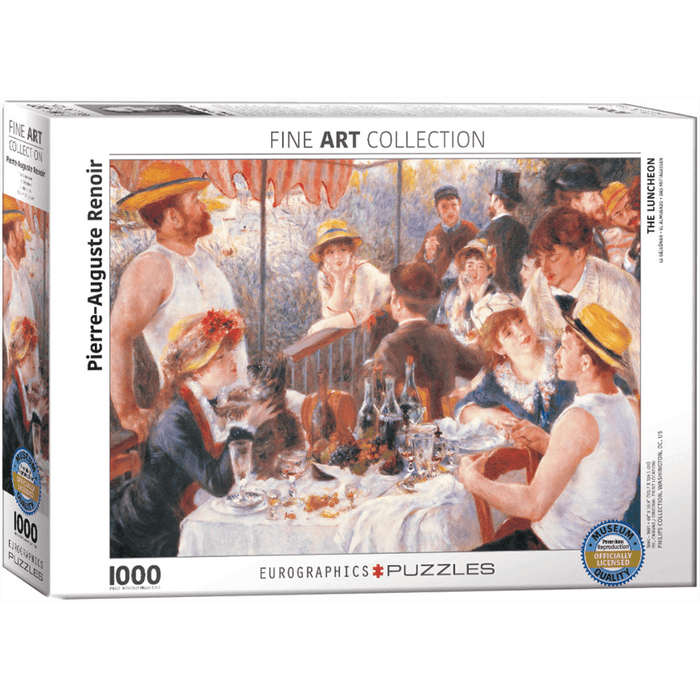 Puzzle (1000pc) Fine Art : Luncheon of the Boating Party