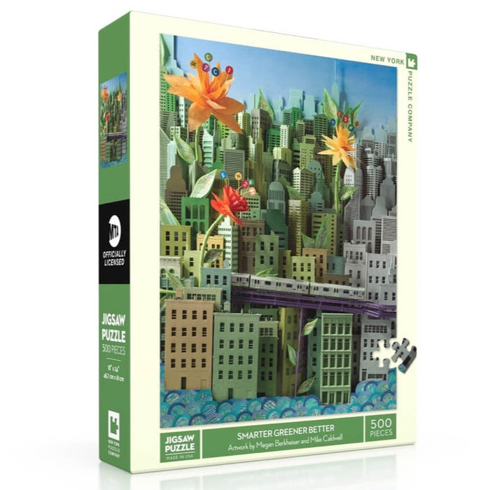 Puzzle (500pc) MTA : Smarter Greener Better