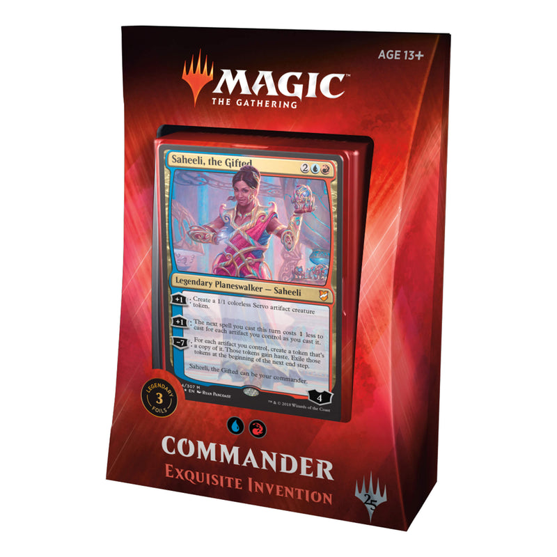 MTG Commander 2018 : Exquisite Artifacts (UR)