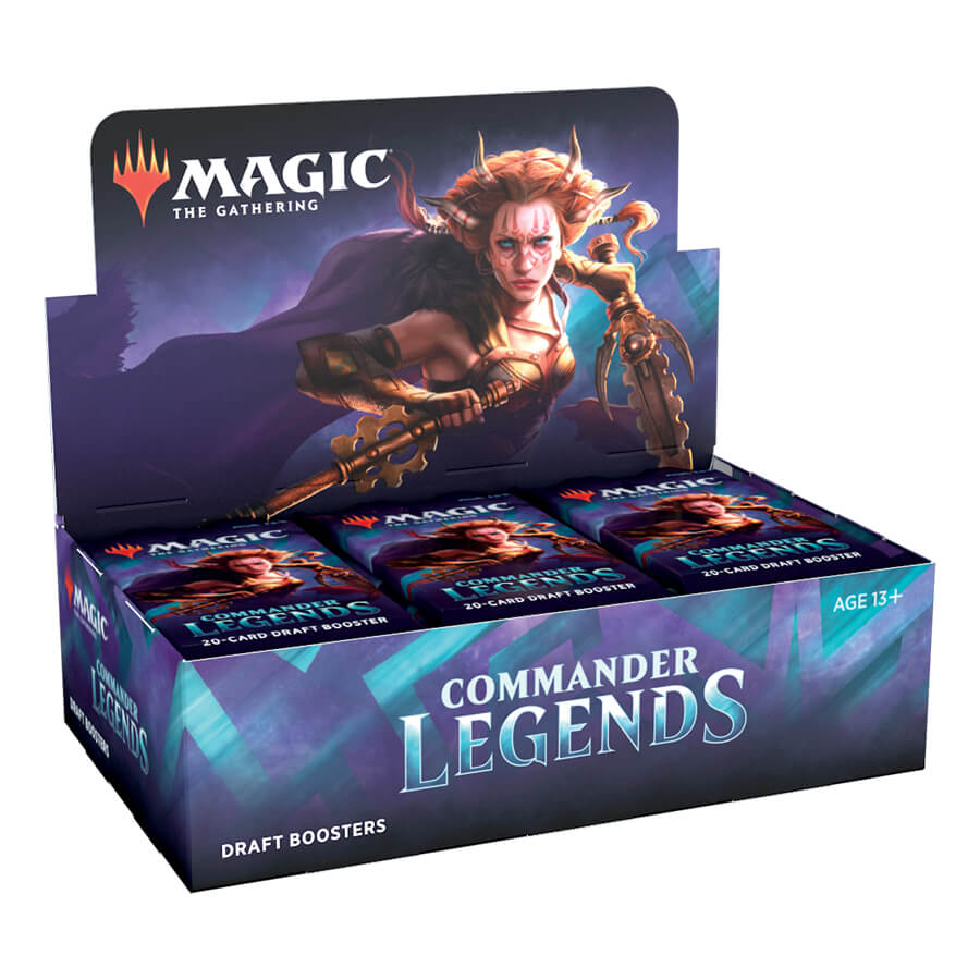 mtg 20 card booster MTG Booster Box Draft (24ct) Commander Legends (CMR) — Twenty Sided