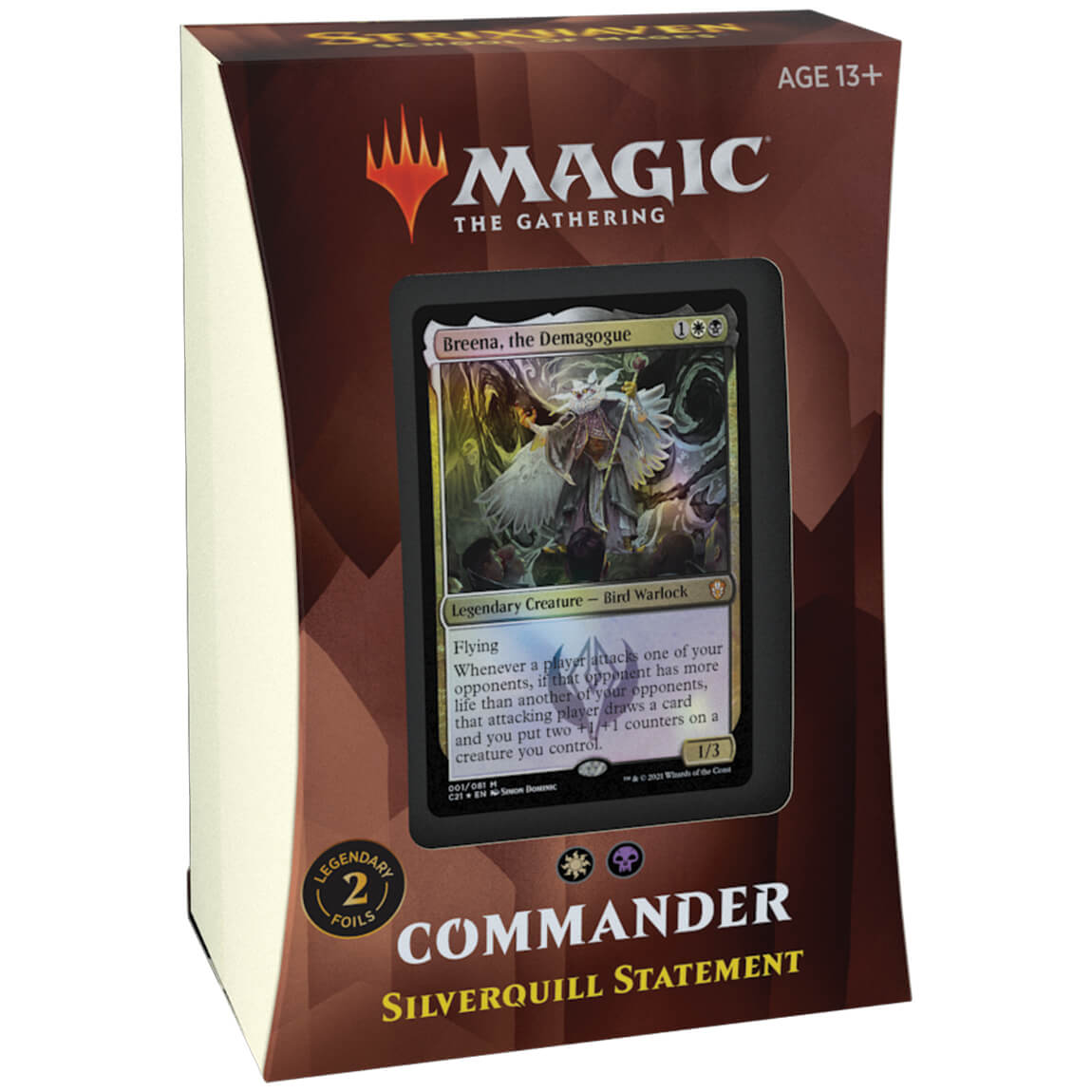 MTG Commander 2021 : Silverquill Statement (WB) — Twenty Sided