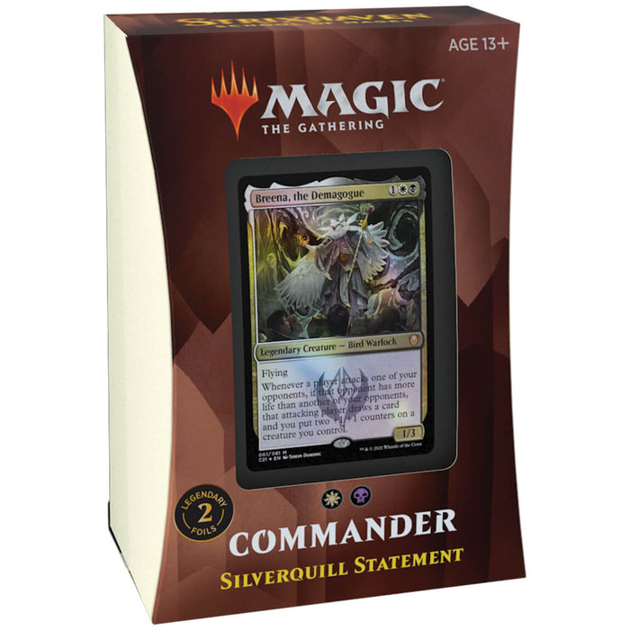 MTG Commander 2021 : Silverquill Statement (WB)
