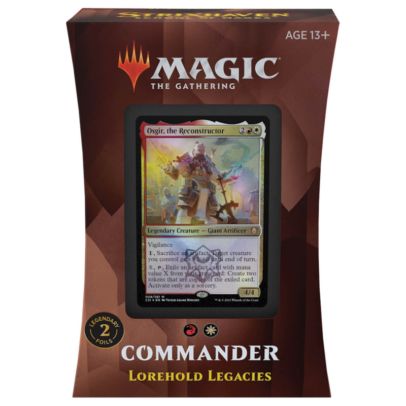 MTG Commander 2021 : Lorehold Legacies (RW)