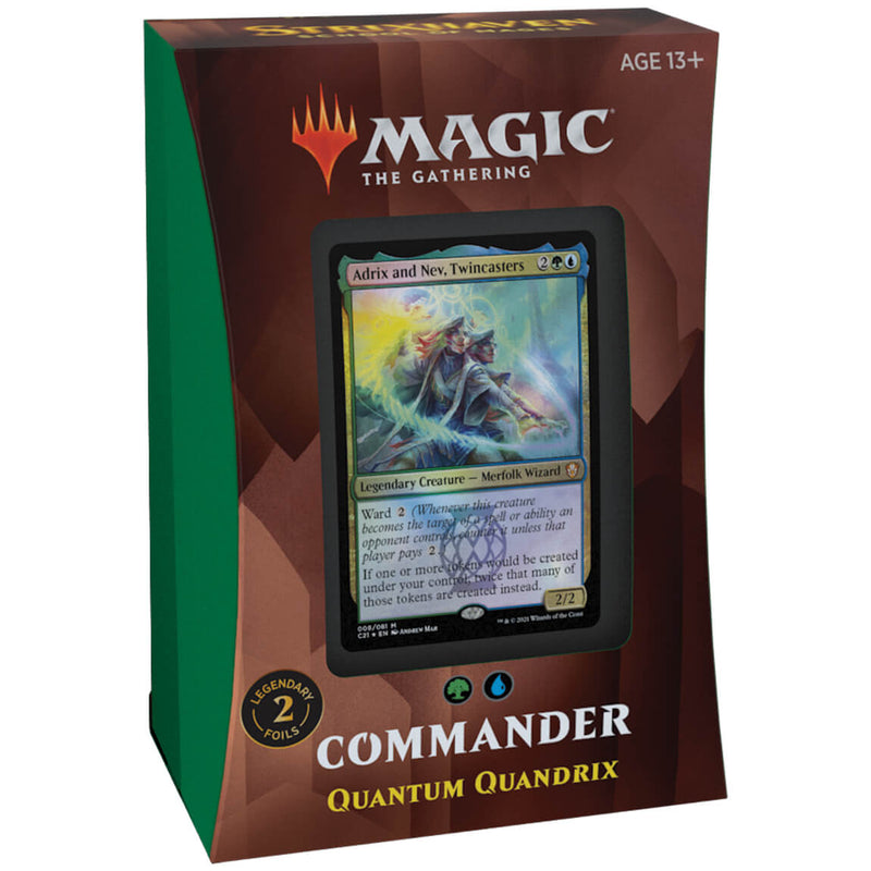 MTG Commander 2021 : Quantum Quandrix (GU)