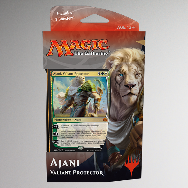 MTG Planeswalker Deck : Aether Revolt (AER) Ajani Twenty Sided MTG Planeswalker Deck : Aether Revolt (AER) Ajani Twenty Sided