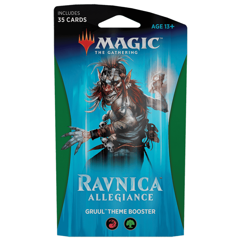 MTG Booster Pack Theme : Ravnica Allegiance (RNA) Gruul