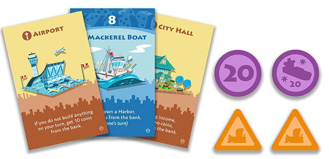 Machi Koro 5th Anniversary Edition Expansions