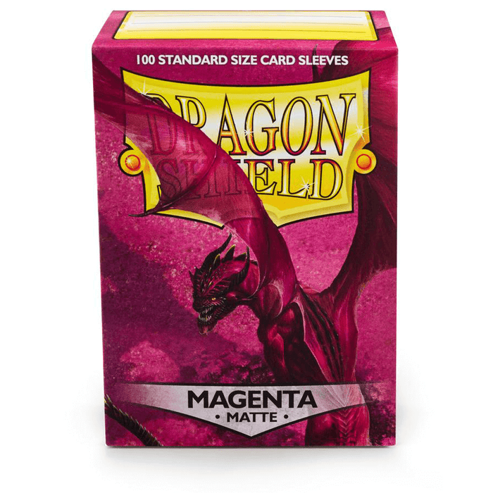 Sleeves Dragon Shield (100ct) Matte : Magenta