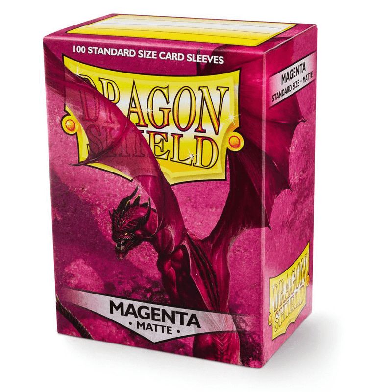 Sleeves Dragon Shield (100ct) Matte : Magenta