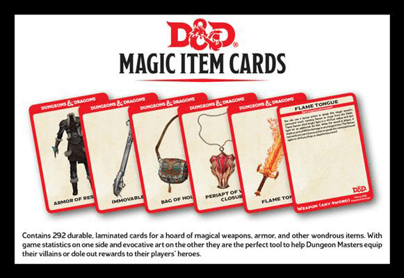D&D (5e) Magic Item Cards Twenty Sided D&D (5e) Magic Item Cards Twenty Sided