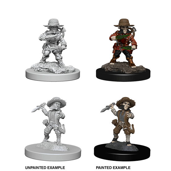 Mini - Pathfinder Deep Cuts : Halfling Rogue (Male)