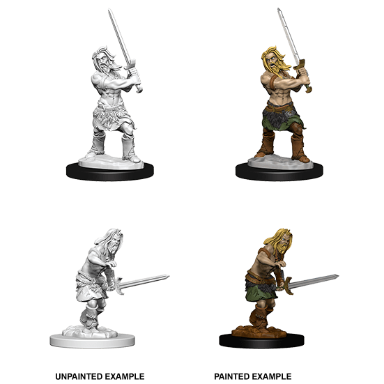 Mini - Pathfinder Deep Cuts : Human Barbarian (Male)