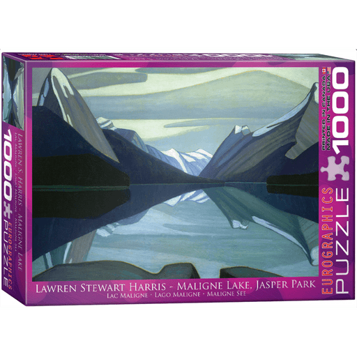 Puzzle (1000pc) Fine Art : Maligne Lake Jasper Park