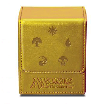Deck Box - UP Mana Flip : Gold