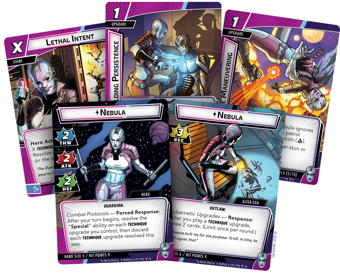 Marvel Champions LCG Hero Pack : Nebula