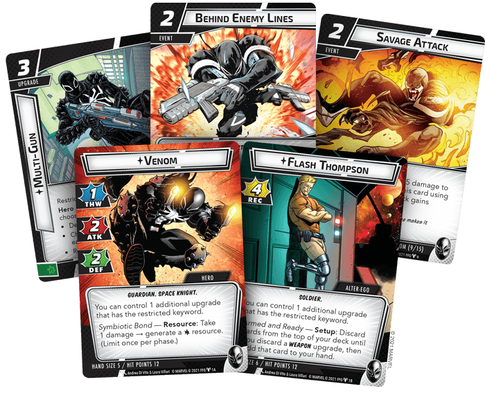 Marvel Champions LCG Hero Pack : Venom