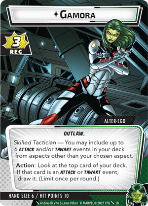 Marvel Champions LCG Hero Pack : Gamora