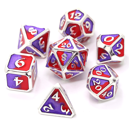 Dice 7-set Metal Mythica (16mm) Spellbinder Sovereign