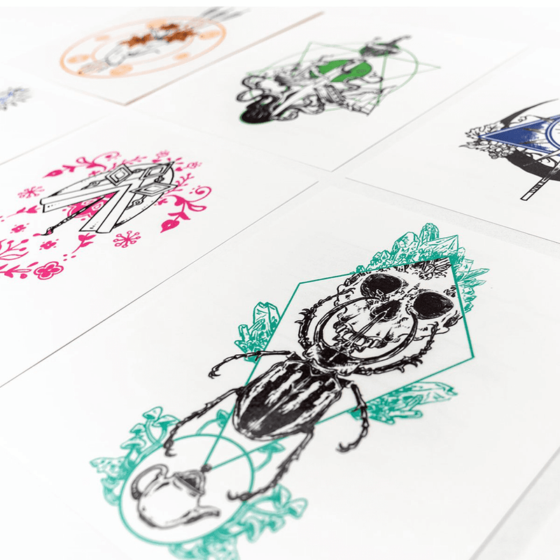 Critical Role Mighty Nein Temporary Tattoos (8ct)