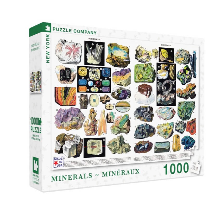 Puzzle (1000pc) Minerals & Gems
