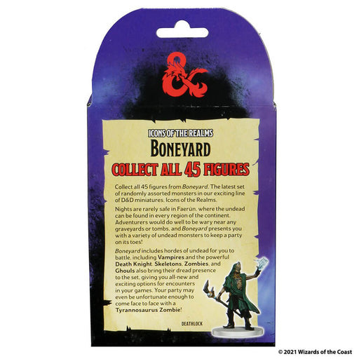 Mini - D&D Icons of the Realms Booster : Boneyard