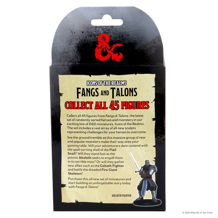 Mini - D&D Icons of the Realms Booster : Fangs and Talons