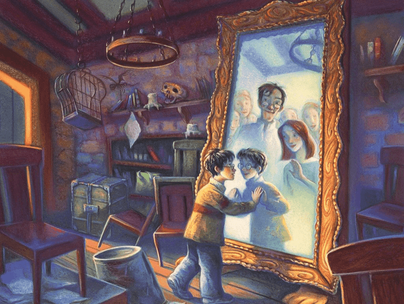 Puzzle (1000pc) Harry Potter : Mirror of Erised