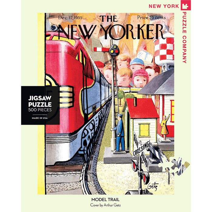 Puzzle (500pc) New Yorker : Model Train