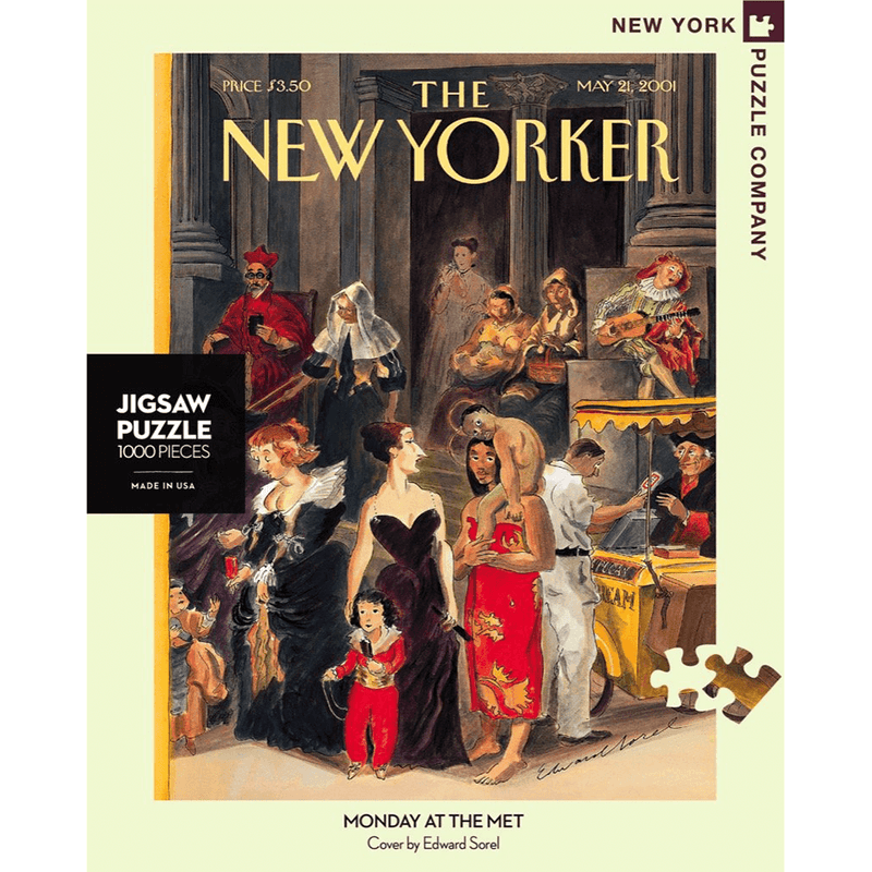 Puzzle (1000pc) New Yorker : Monday at the Met