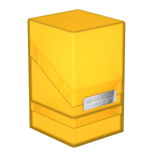 Deck Box Ultimate Guard Monolith (100ct) Amber
