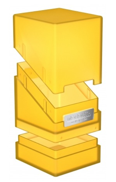 Deck Box Ultimate Guard Monolith (100ct) Amber
