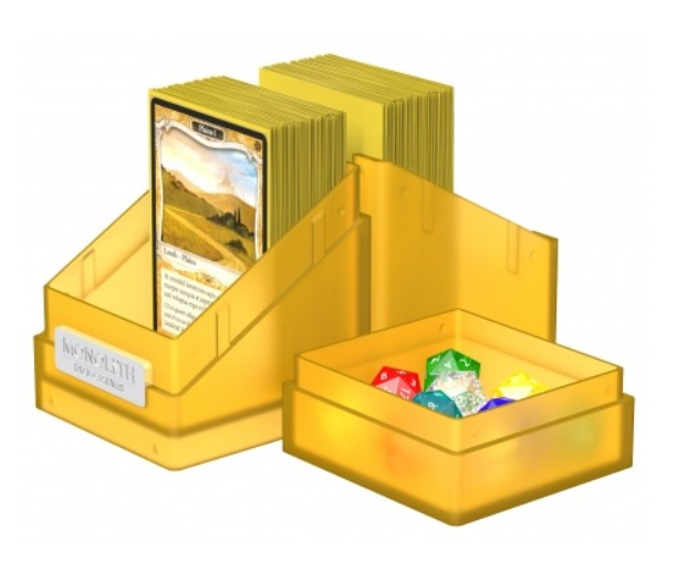 Deck Box Ultimate Guard Monolith (100ct) Amber