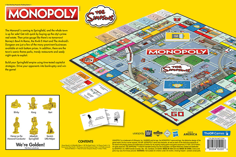 Monopoly The Simpsons