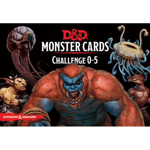 D&D (5e) Monster Cards (CR 0-5)