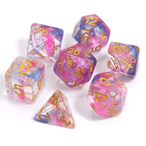 Dice 7-Set Wisp (16mm) Morning Glory