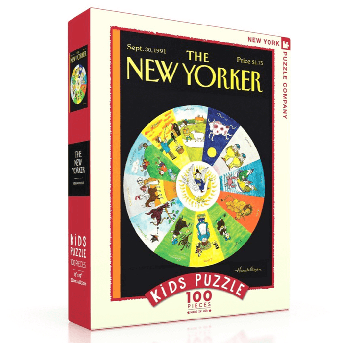 Puzzle (100pc) New Yorker : Mother Goose Zodiac