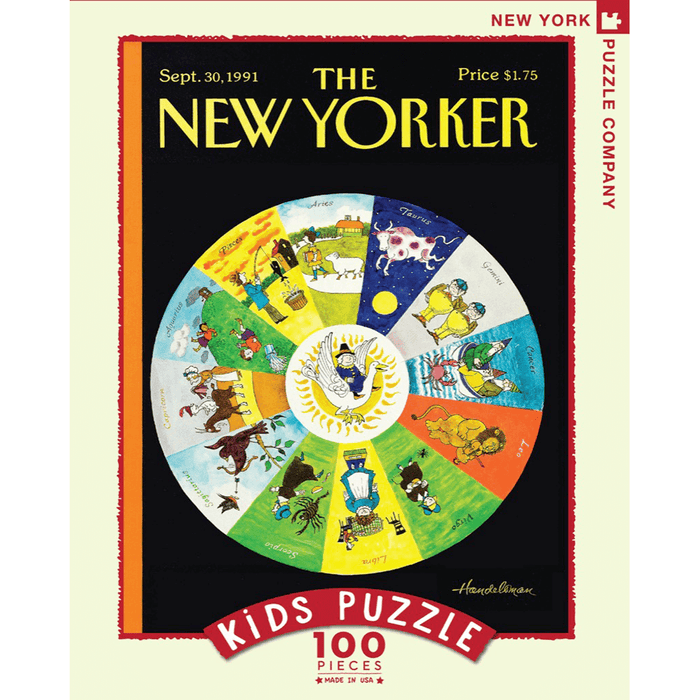 Puzzle (100pc) New Yorker : Mother Goose Zodiac