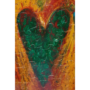 Puzzle (24pc) SJ Lapp : Mumma's Big Green Heart