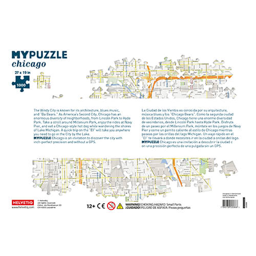 Puzzle (1000pc) MYPUZZLE : Chicago
