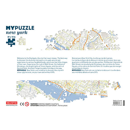 Puzzle (1000pc) MYPUZZLE : New York City