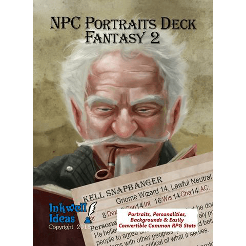 NPC Portraits Deck : Fantasy 2