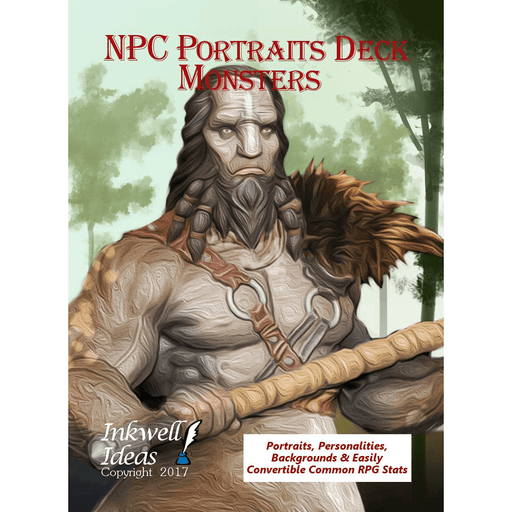 NPC Portraits Deck : Monsters