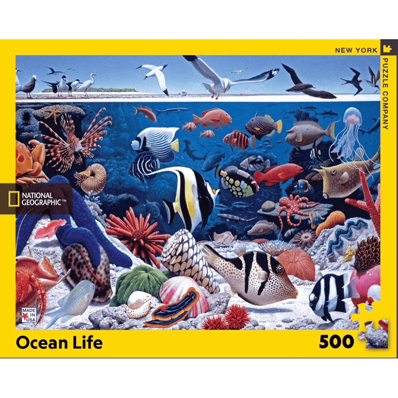 Puzzle (500pc) National Geographic : Ocean Life