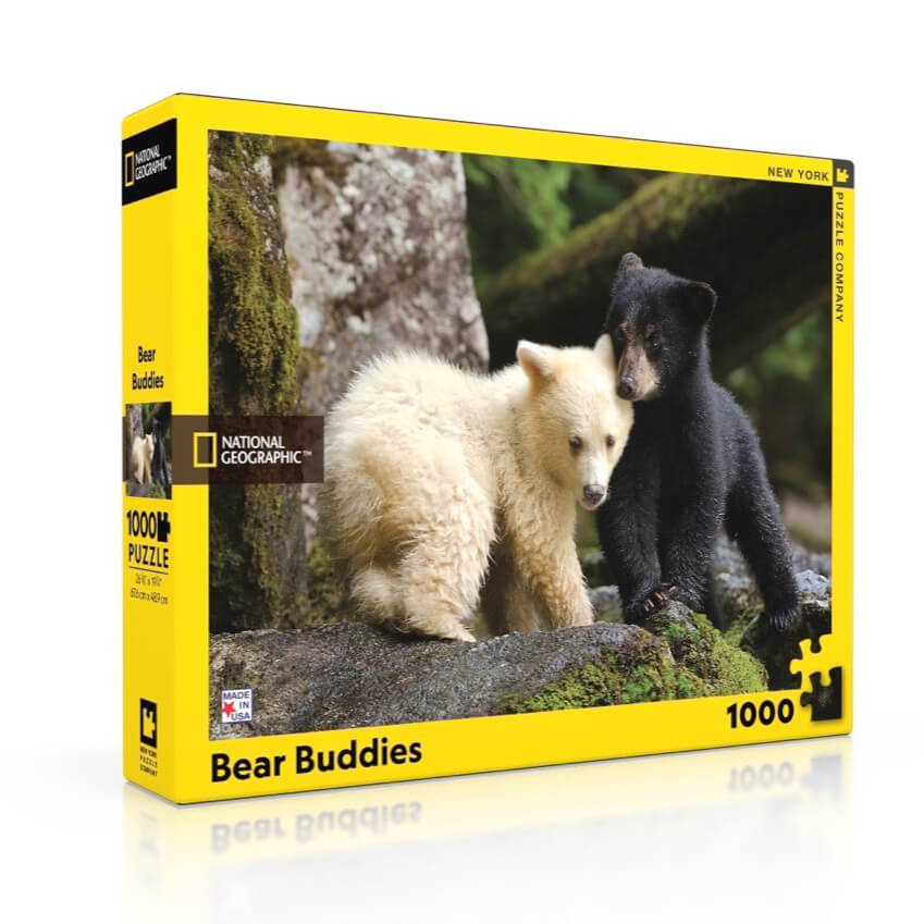 Puzzle (100pc) National Geographic : Bear Buddies