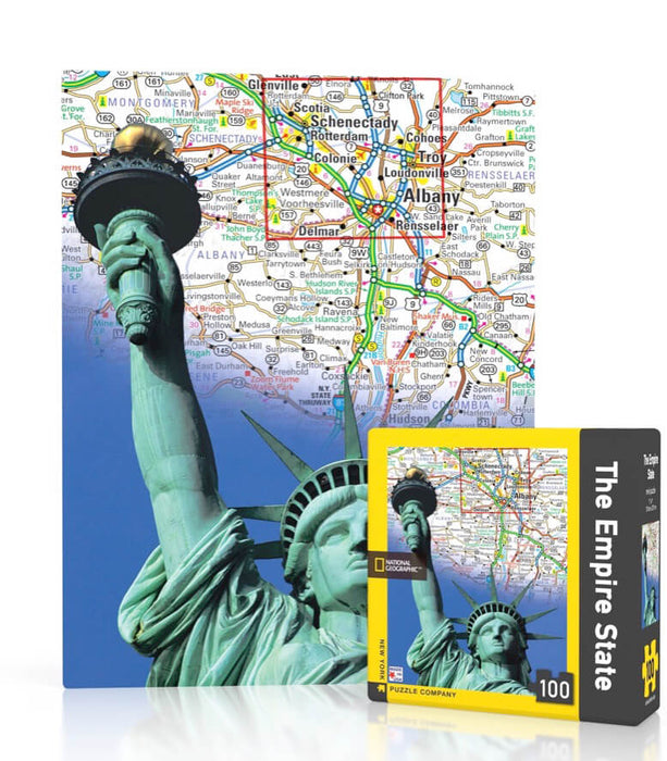 Puzzle (100pc) National Geographic : The Empire State Mini
