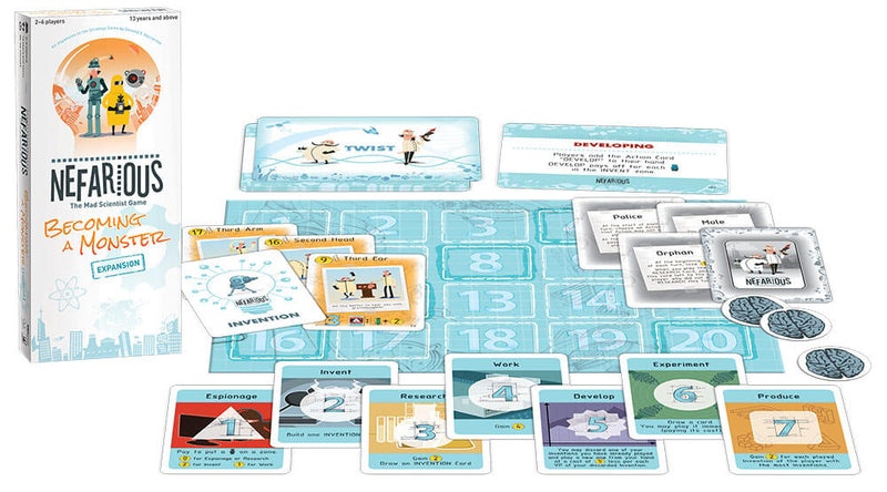 Nefarious Expansion : Becoming a Monster