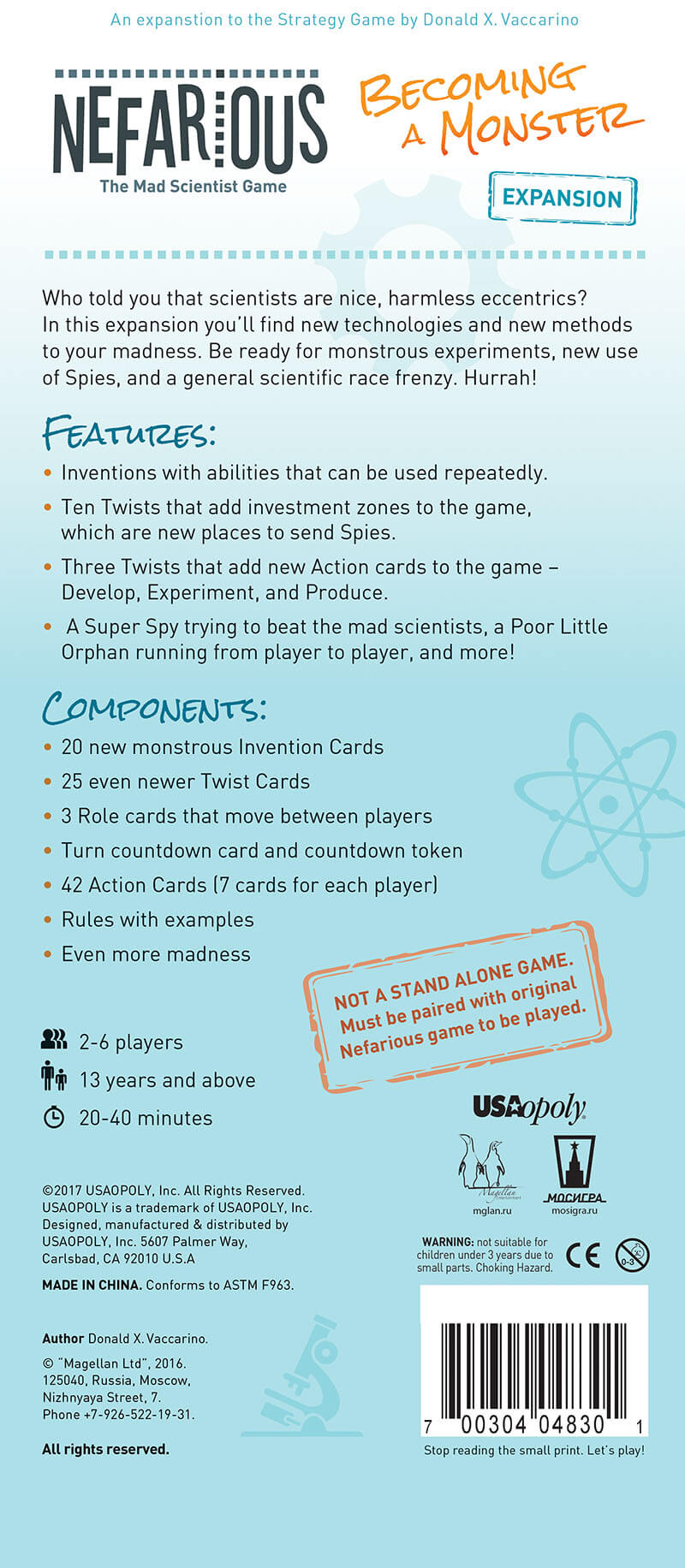 Nefarious Expansion : Becoming a Monster