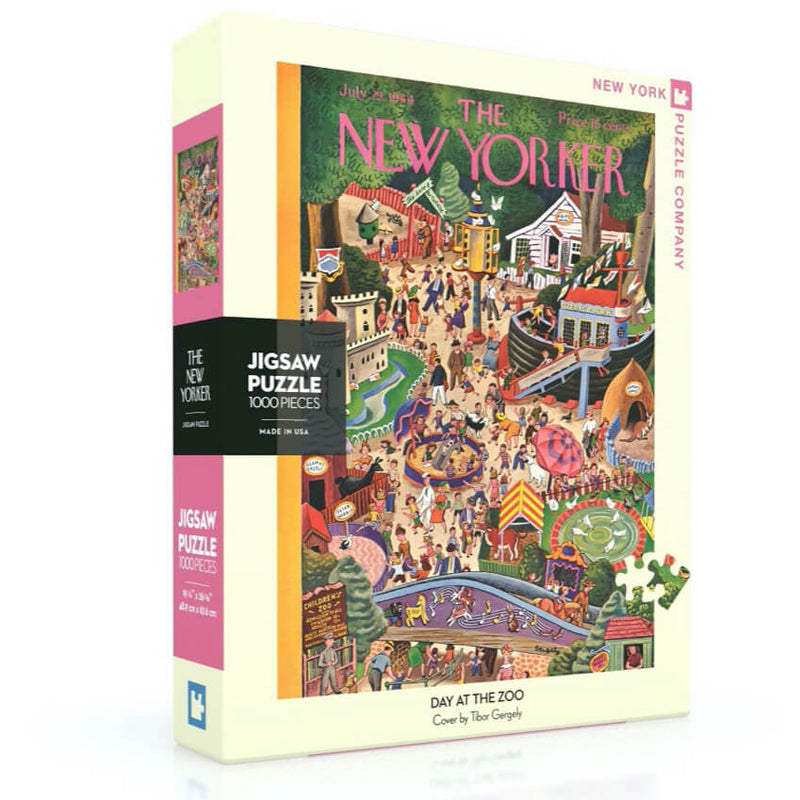 Puzzle (1000pc) New Yorker : Day at the Zoo