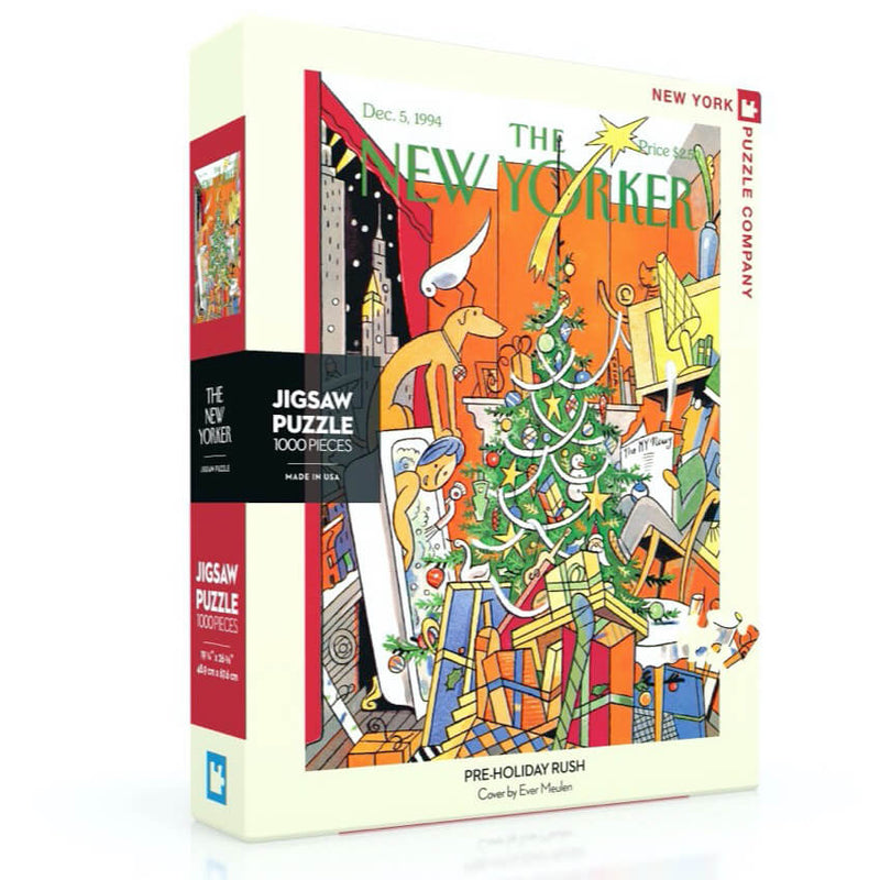 Puzzle (1000pc) New Yorker : Pre-Holiday Rush